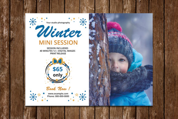 Download Winter Photography Mini Session Template - Premium Resources