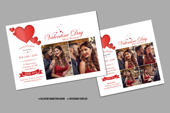 Download Valentines Mini Session Template - Mini session template Collection