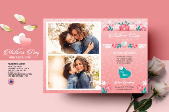 Download Mother's Day Mini Session Template - Premium Bundle