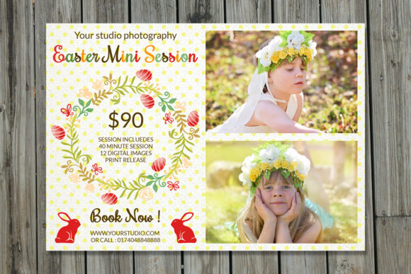 Download Easter Photography Mini Session Template - Mini session template Collection