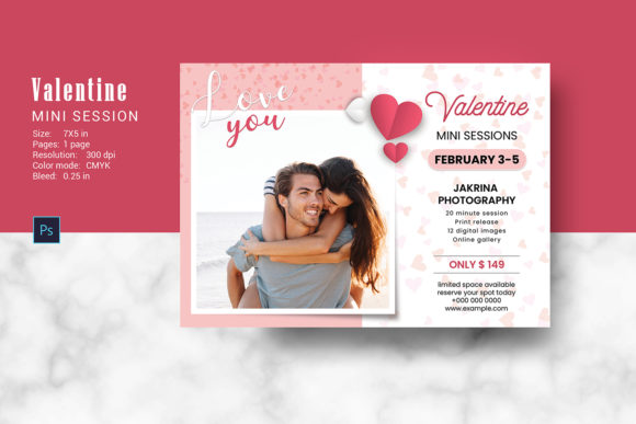 Download Valentines Day Mini Session Template - Mini session template Collection
