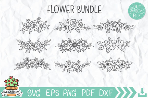 Download Flower SVG, Floral Svg - Floral svg Collection